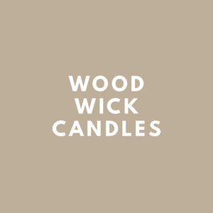 Wood Wick Candles